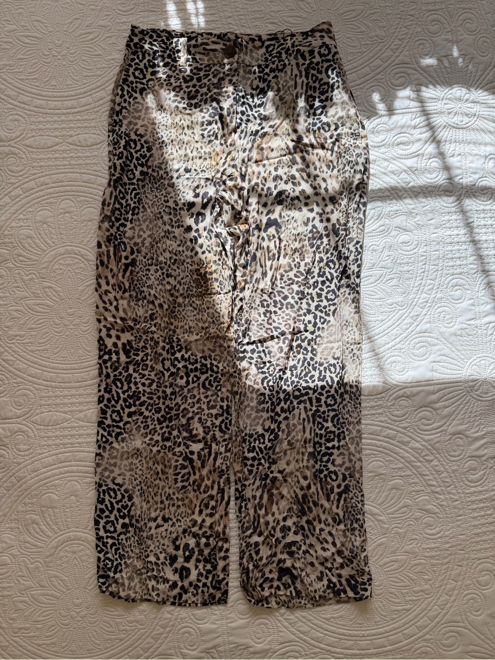Zara Trousers in Animal Print